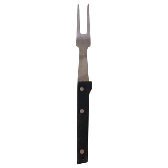 Vernco Meat Fork Carving Hi Cv Stainless Steel Japan Hand Honed Black Angus Mcm. - Picture 5 of 16